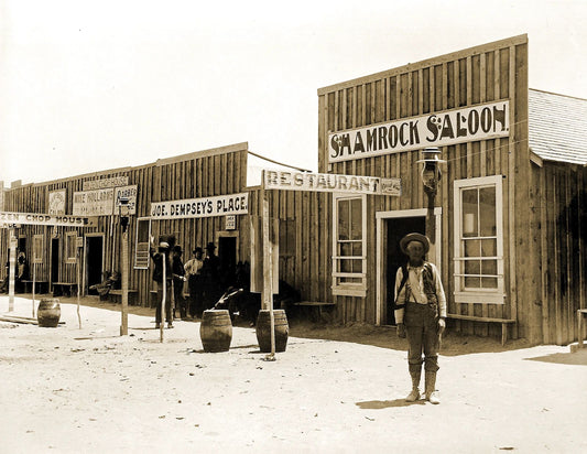 1905 Shamrock Saloon Hazen Nevada Old Vintage Bar 300 Piece Jigsaw Puzzle