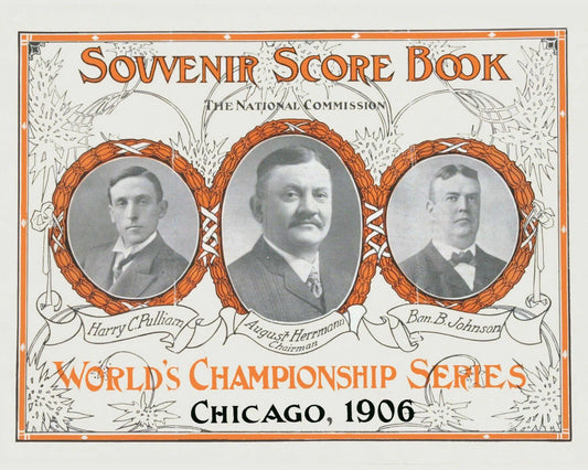 1906 Chicago Cubs Vs White Sox Keychain Baseball Picture Mlb