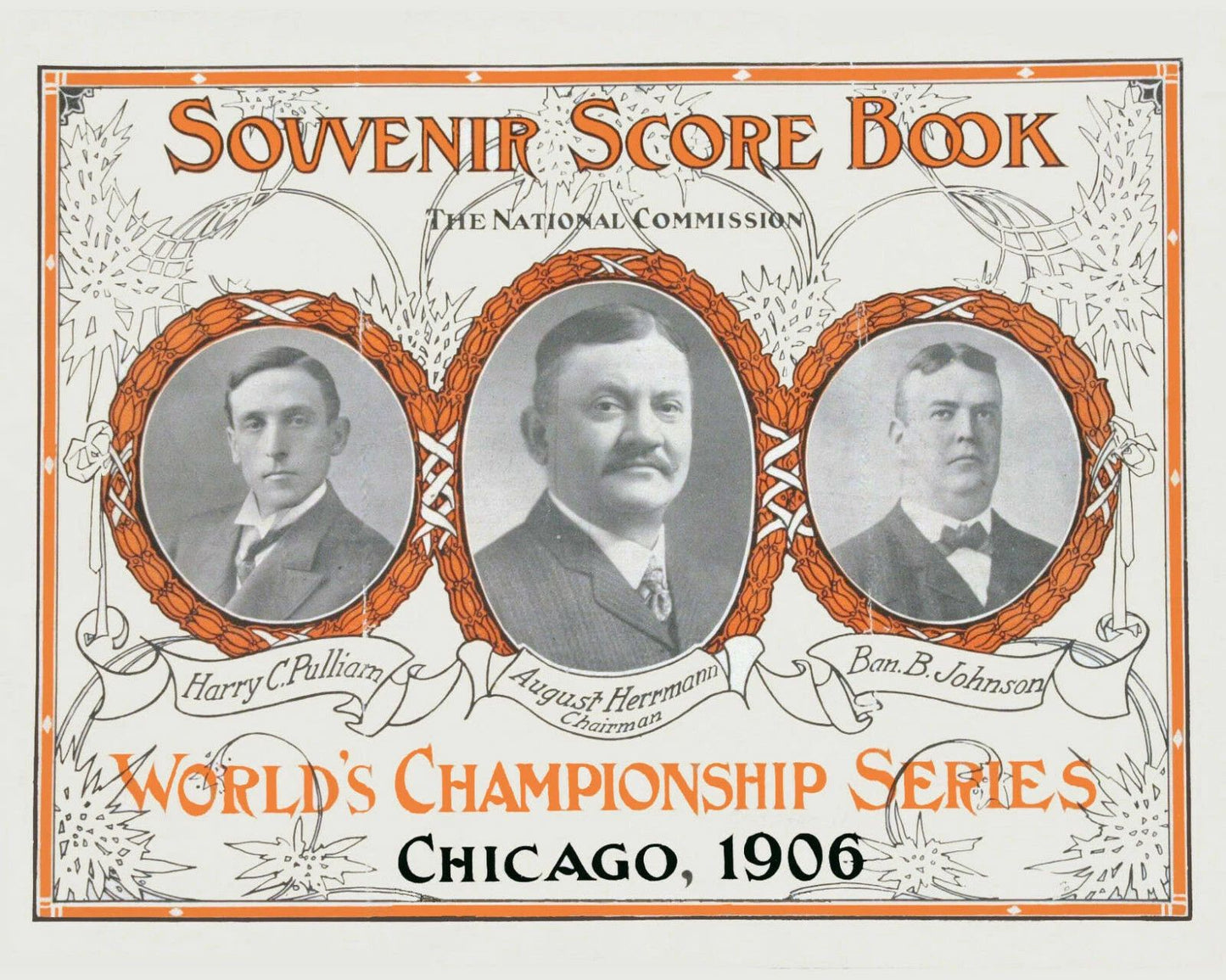 1906 Chicago Cubs Vs White Sox Photo Baseball Picture Mlb