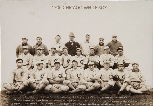 1906 Chicago White Sox Team Photo Baseball Picture Mlb