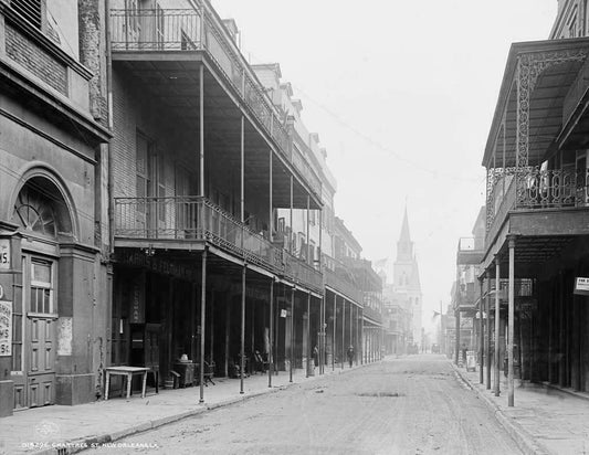 1906 Chartres Street New Orleans Louisiana Old Retro Magnet Reprint