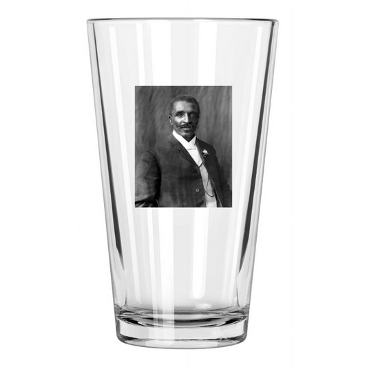 1906 Inventor George Washington Carver Civil Rights Pint Beer Drinking Glass