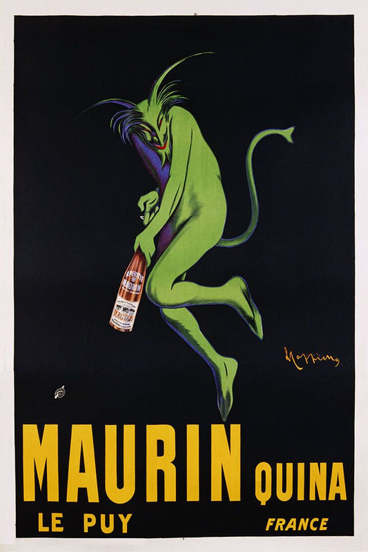 1906 Maurin Quina Vintage Aperitive Advertising Keychain