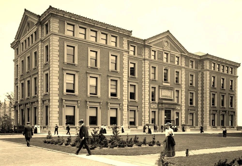 1906 Schermerhorn Hall Columbia University New York Retro 300 PCS Jigsaw Puzzle