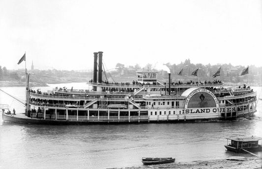1906 The Coney Island Queen, Cincinnati, Oh Vintage 300 Piece Jigsaw Puzzle