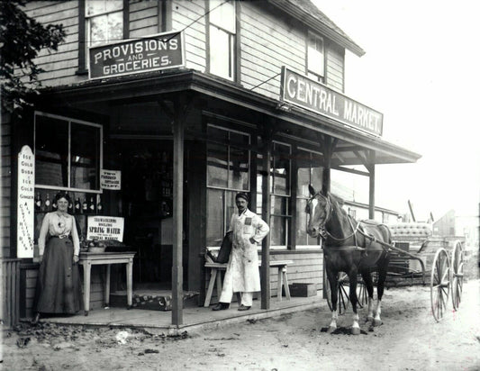 1907 General Store Siasconset Ma Old Vintage Retro Photo Reprint