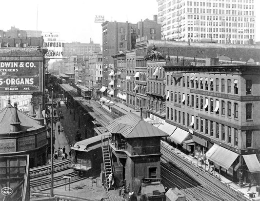 1907 Wabash Avenue Chicago Illinois Historic City Buildings 300 PCS Jigsaw