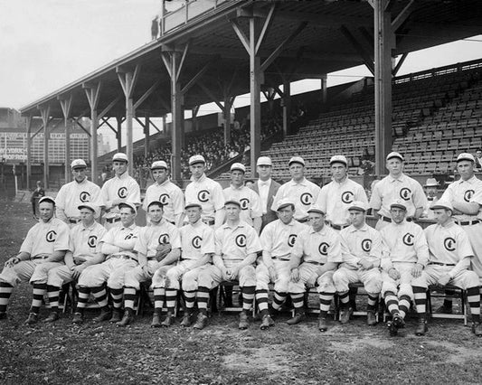 1908 Chicago Cubs Glossy Photo World Series Champions Poster Print