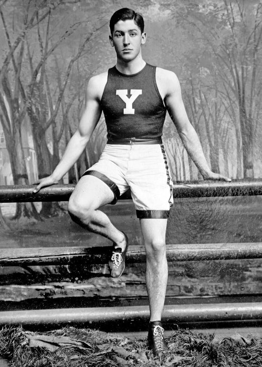1908 Captain Dray Yale Relay Team Vintage Old Athlete Magnet Reprint