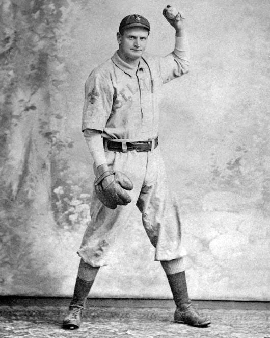 1908 St. Louis Brown Rube Waddell Photo Baseball Print Poster Hof 46
