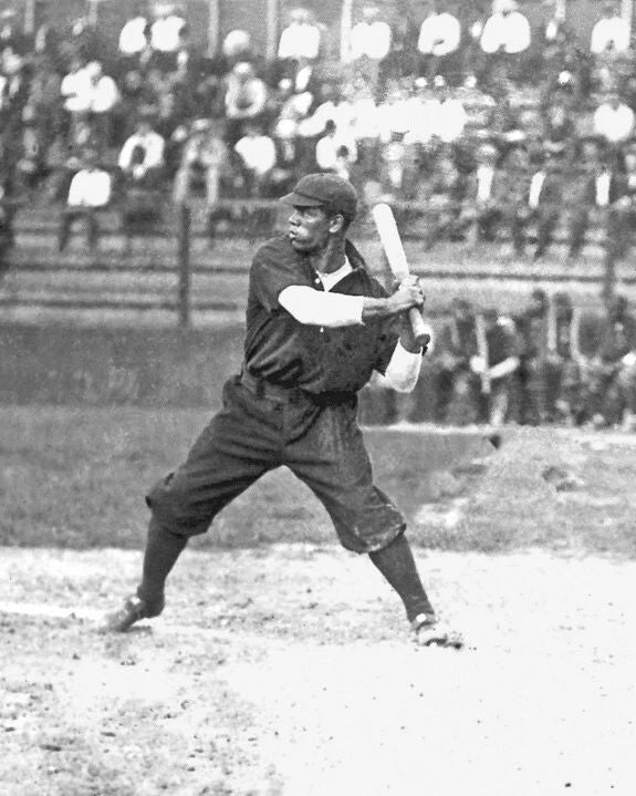 1909 Leland Giants John 'Pete' Hill Glossy Photo Negro League Hof 2006