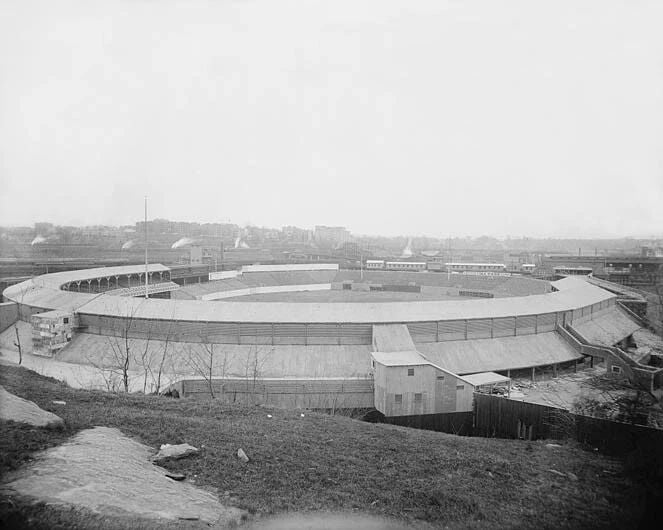 1909 New York Giants Old Polo-Grounds Glossy Photo Poster Print