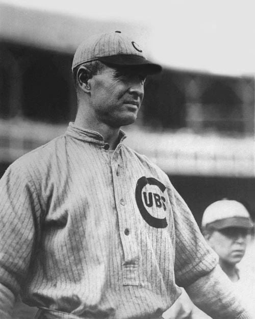 1910 Chicago Cubs Frank Chance Glossy Magnet Baseball Magnet Hof 43