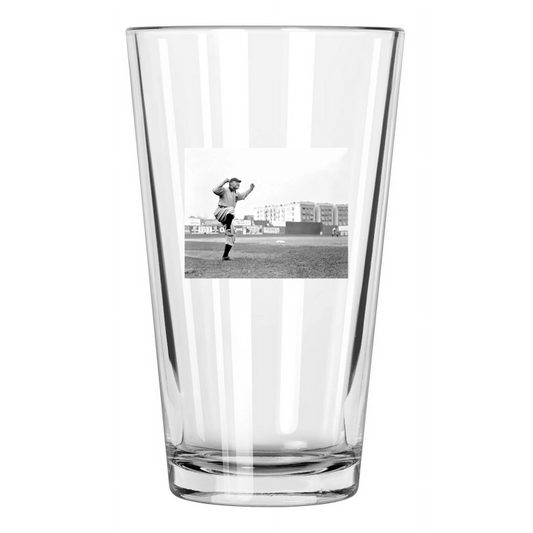 1910 Detroit Tigers Hugh Hughie Jennings Photo Baseball Pint Beer Drinking Glass