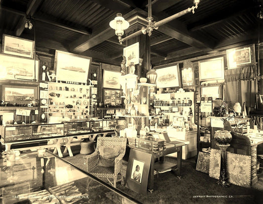 1910 El Unico Store Saint Augustine Fl Vintage Historic Picture Photo