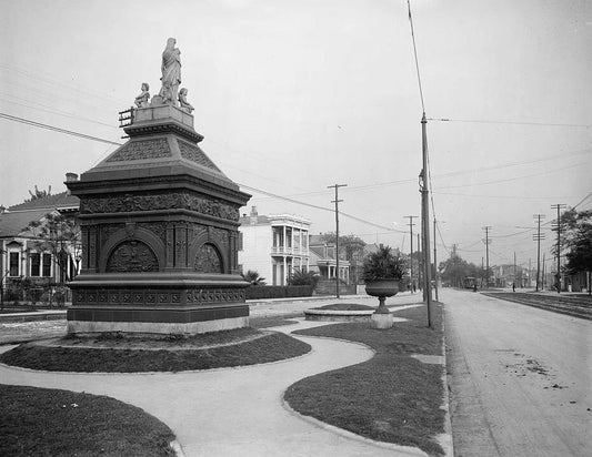1910 Esplanade Avenue New Orleans Louisiana Magnet Picture Print