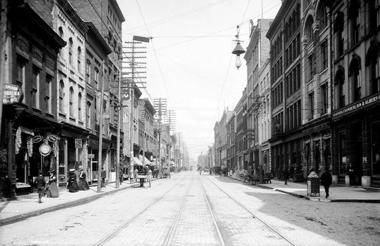 1910 Gay Street Knoxville Tennessee Old Retro Vintage Keychain Reprint