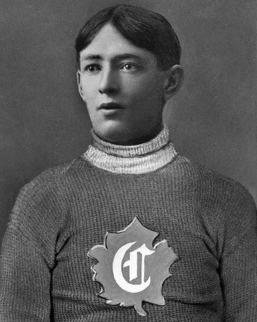1910 Montreal Canadiens Georges Vezina Glossy Photo Goalie Print Poster