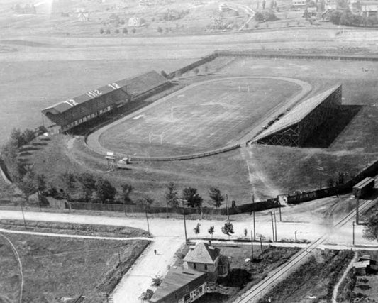 1910 Randall Field Glossy Photo Camp Stadium Print Poster Wisconsin Badgers