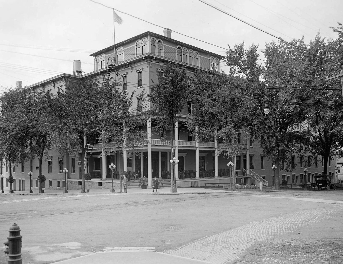 1910'S Van Ness House Burlington Vermont Vintage Old Photo Reprint