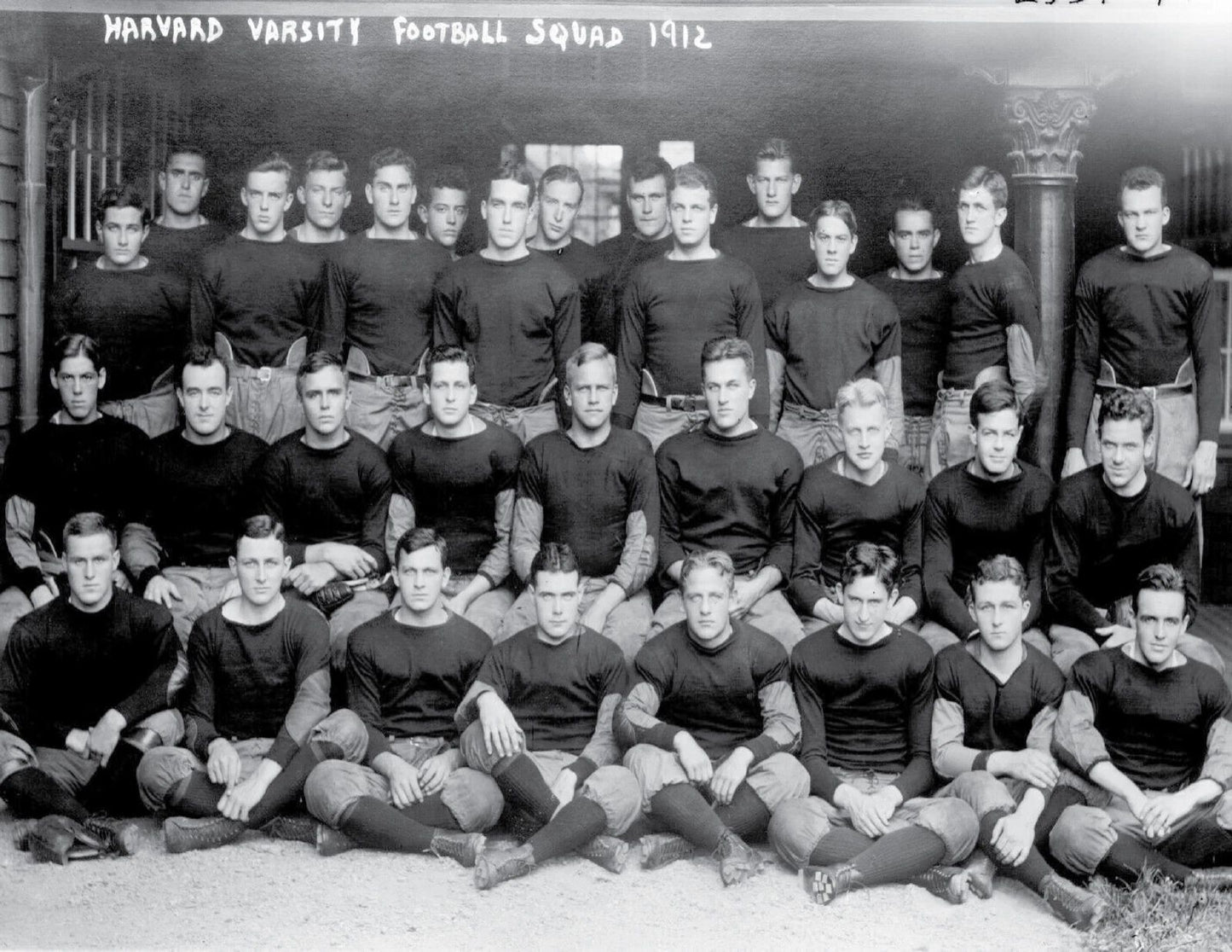 1912 Harvard University Football Team Vintage Magnet Reprint