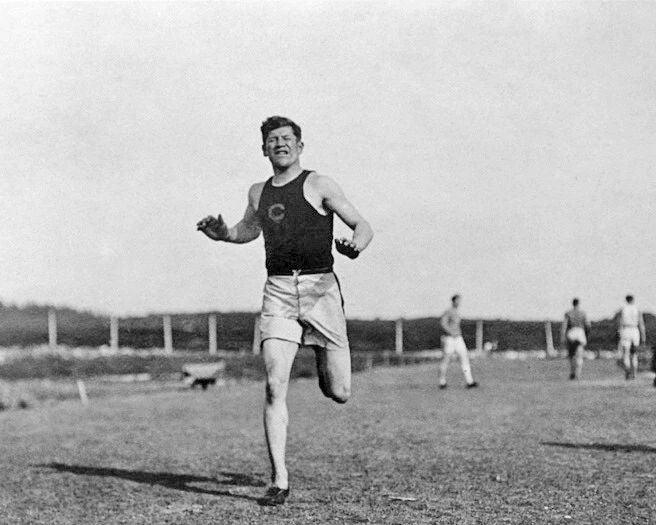 1912 Olympic Trials Jim Thorpe Glossy Photo Celtic Park, New York Print