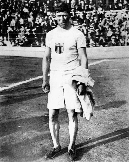 1912 Summer Olympics Jim Thorpe Glossy Magnet Stockholm Sweden Magnet