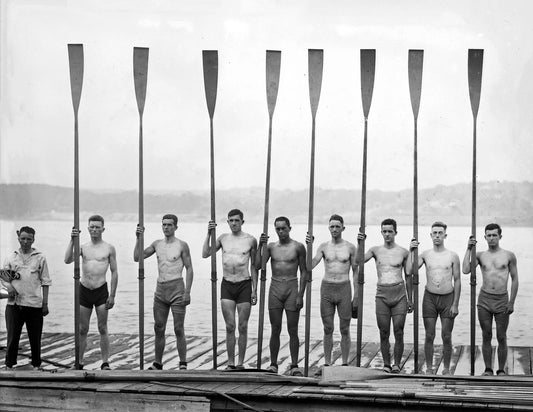 1914 Syracuse 2Nd Varsity Crew Vintage Old Row Boat 300 Piece Jigsaw Puzzle