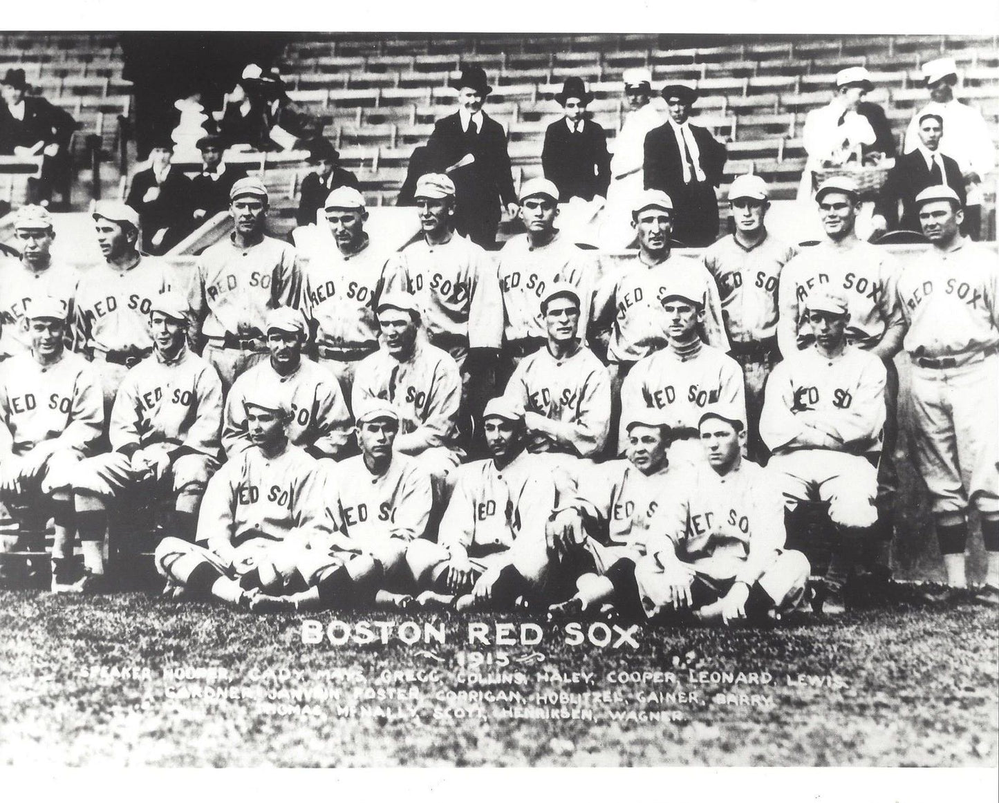 1915 Boston Red Sox Team Magnet Baseball Picture Mlb