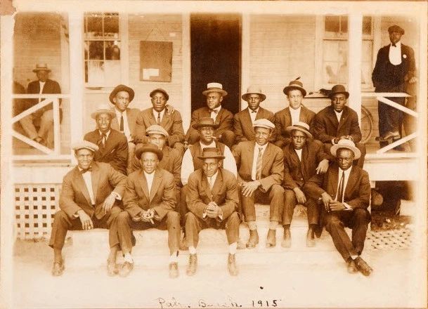 1915 Breakers Team Photo Baseball Picture Negro League