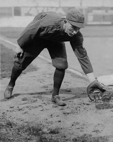 1915 Boston Braves Rabbit Maranville Glossy Magnet Vintage Baseball Print