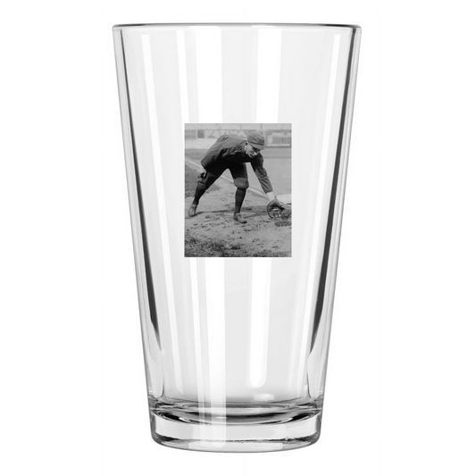 1915 Boston Braves Rabbit Maranville Vintage Baseball Pint Beer Drinking Glass