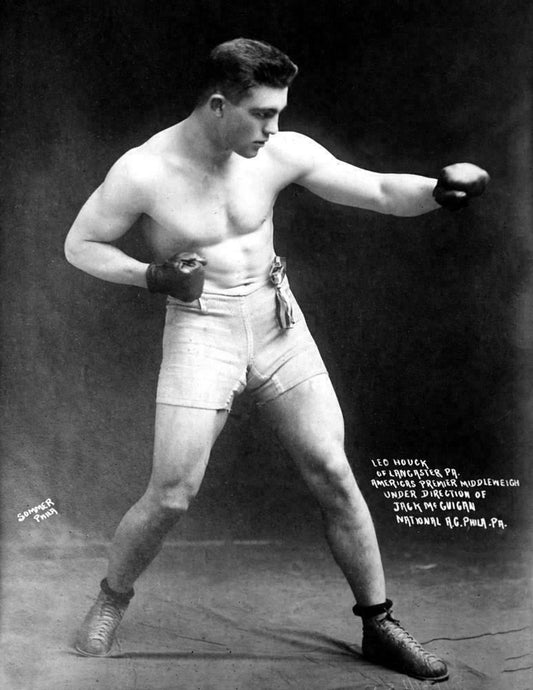 1915 Boxer Leo Houck Lancaster Pa Old Retro Vintage Keychain Reprint
