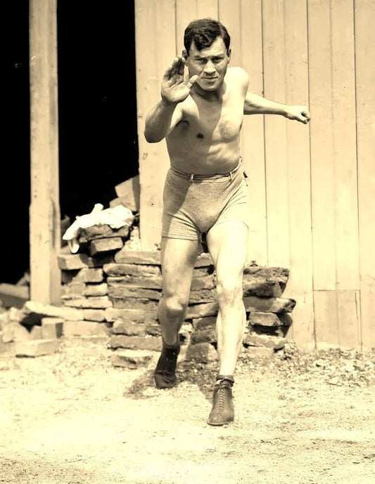 1915 Boxer Sailor Burke Classic Fighter Mma Retro Vintage Picture Photo