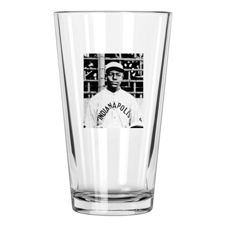 1915 Indianapolis Abc'S Ben Taylor Negro League Hof 06 Pint Beer Drinking Glass