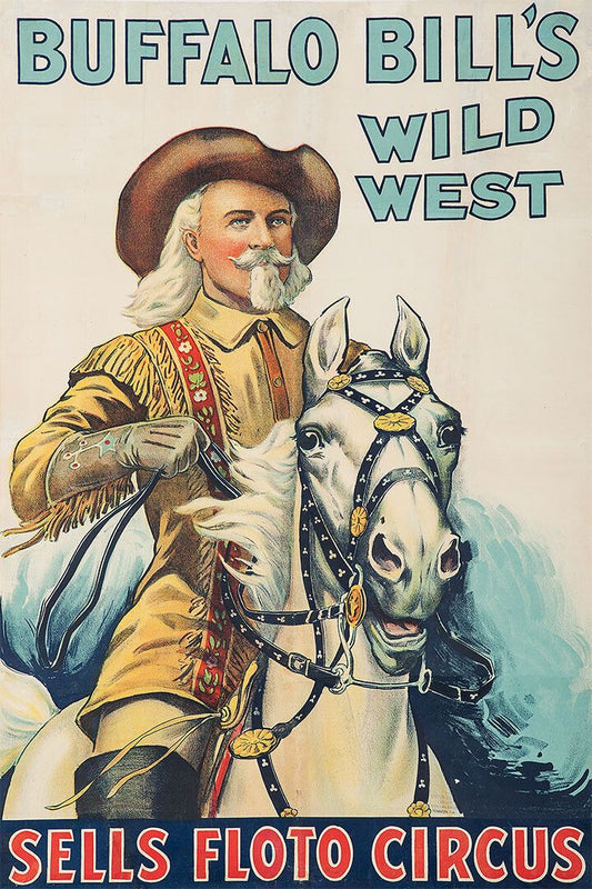 1915 Sells Floto Circus Buffalo Bills Wild West Circus Jigsaw Puzzle