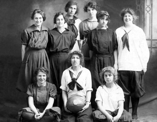 1915 University Of Oregon Basketball Team Old Vintage Photo 13 X 19 Reprint