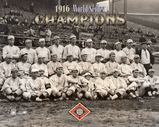 1916 Boston Red Sox Team Roster World Series Champions Glossy Keychain Keychain
