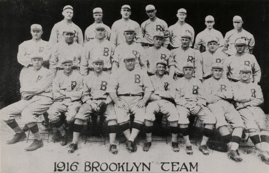 1916 Brooklyn Robins Photo Baseball Picture Mlb 300 Piece Jigsaw Puzzle