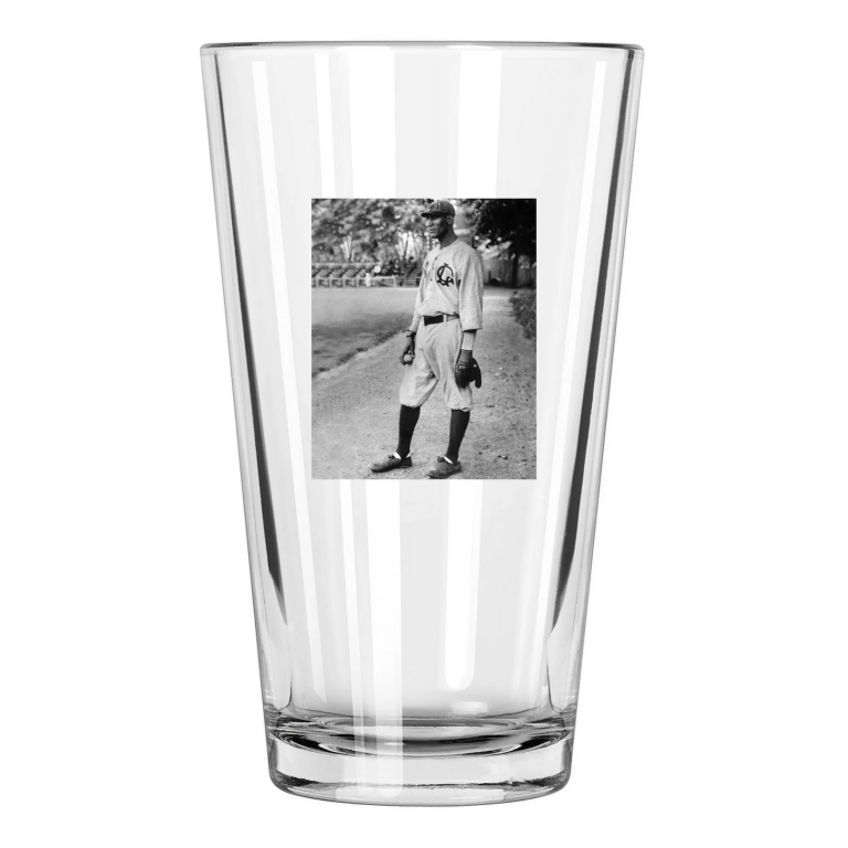 1916 New York Lincoln Giants Cyclone Joe Williams Negro League Pint Beer Glass