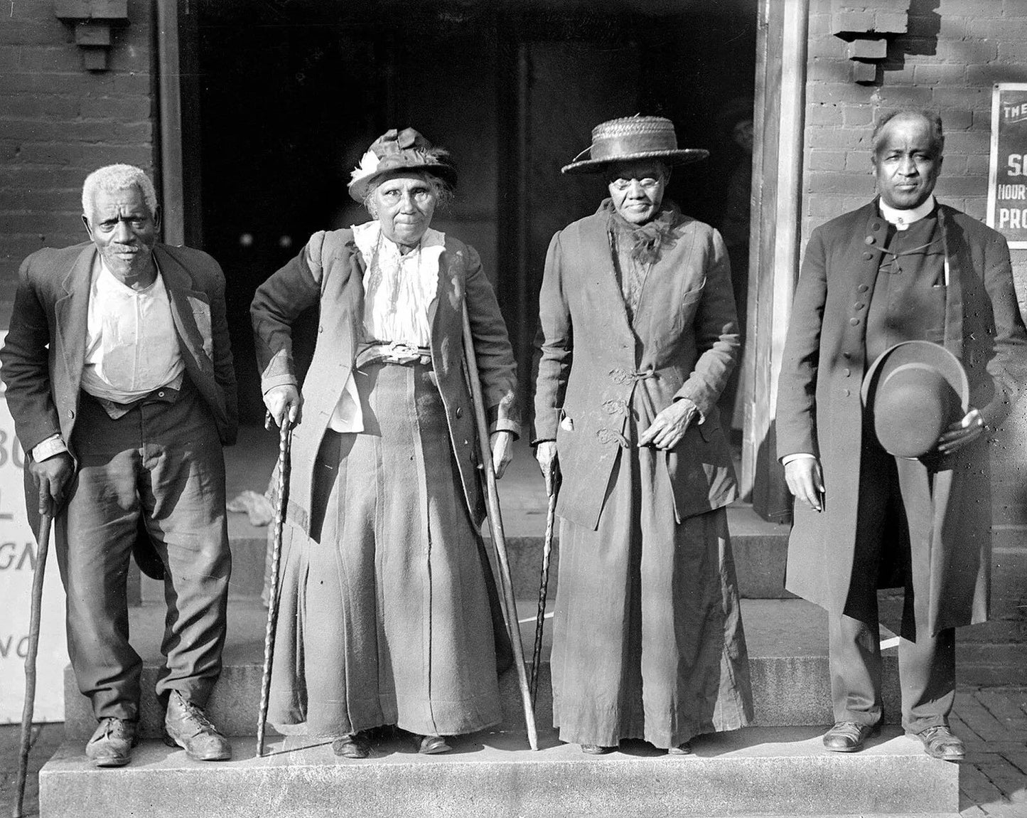 1916 Over 100 Year Old Former Slaves Reunion Washington Dc Picture Photo