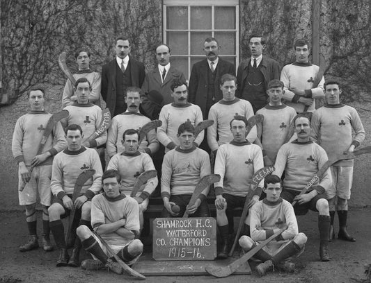 1916 Shamrock Hurling Club Ireland Vintage Historic Picture Magnet