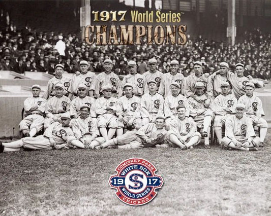 1917 Chicago White Sox Glossy Photo Team World Series Champions Poster