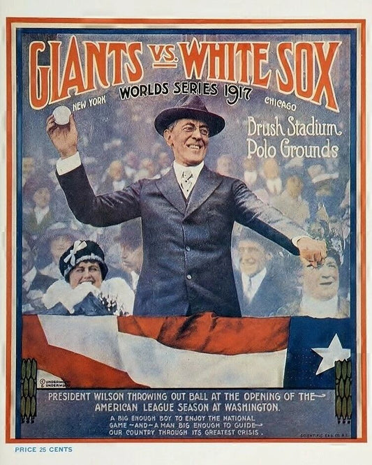 1917 Chicago White Sox Vs New York Giants Ny Photo Baseball Picture Mlb
