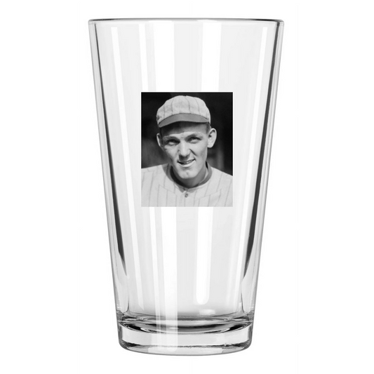 1917 Chicago White Sox Buck Weaver Photo Baseball 2 Pint Beer Drinking Glass