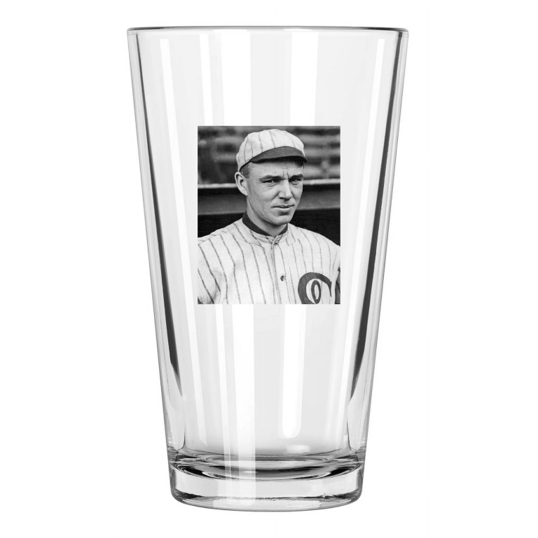 1917 Chicago White Sox Ray Schalk Photo Baseball Hof 55 Pint Beer Drinking Glass