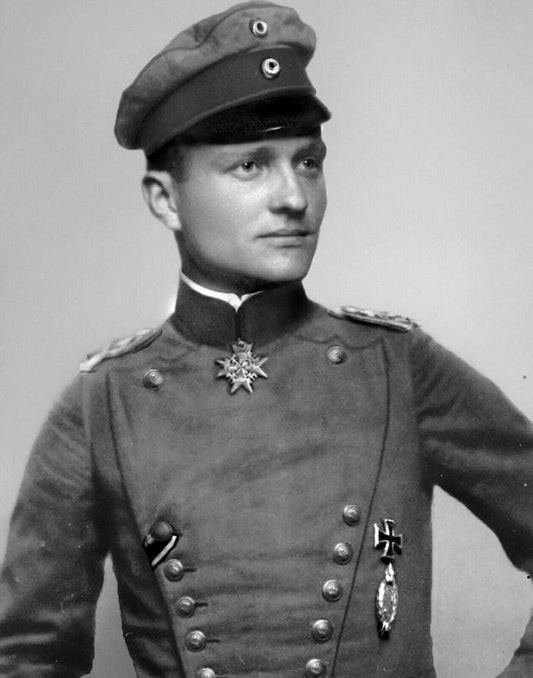 1917 Manfred Albrecht Freiherr Von Richthofen Red Baron Retro Picture Photo