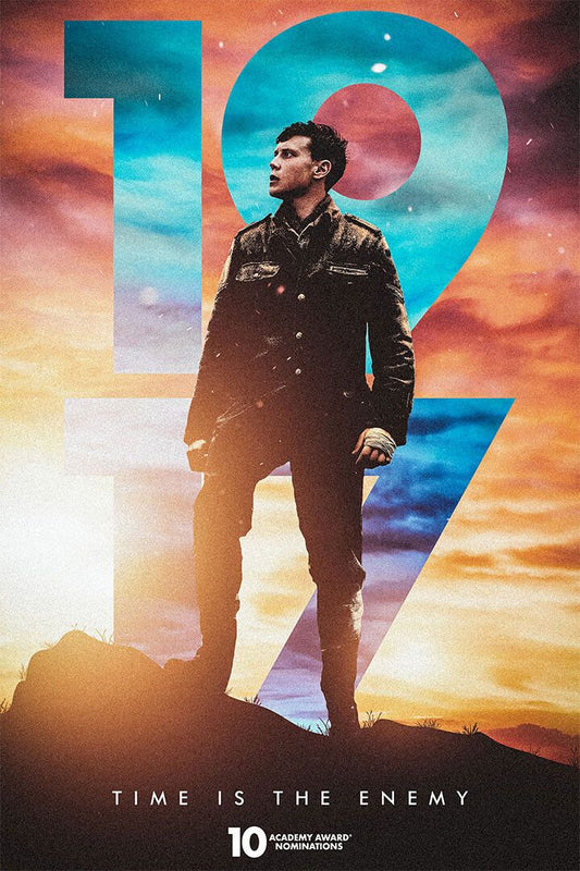 1917 Movie Drama War Warriors Action Painting Print Jigsaw Puzzle