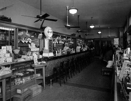 1918 1928 Dixie Soda Fountain Southern Us Old Vintage Magnet 6X8 Reprint
