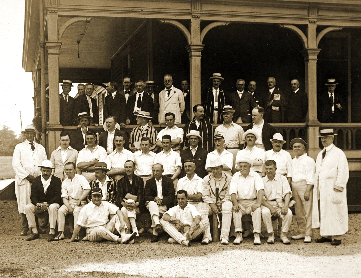 1918 British & American Cricket Teams Old Vintage Magnet Reprint